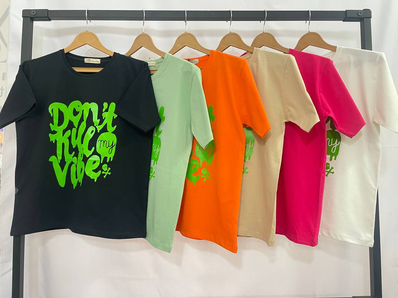 تیشرت  طرح Dont Kill My Vibe